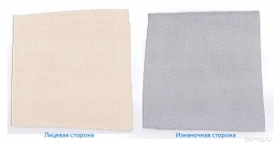 Кремнезёмная с пропиткой с изнаночной стороны