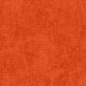 Мебельный негорючий велюр VelvetLux 87, оранжево-красный